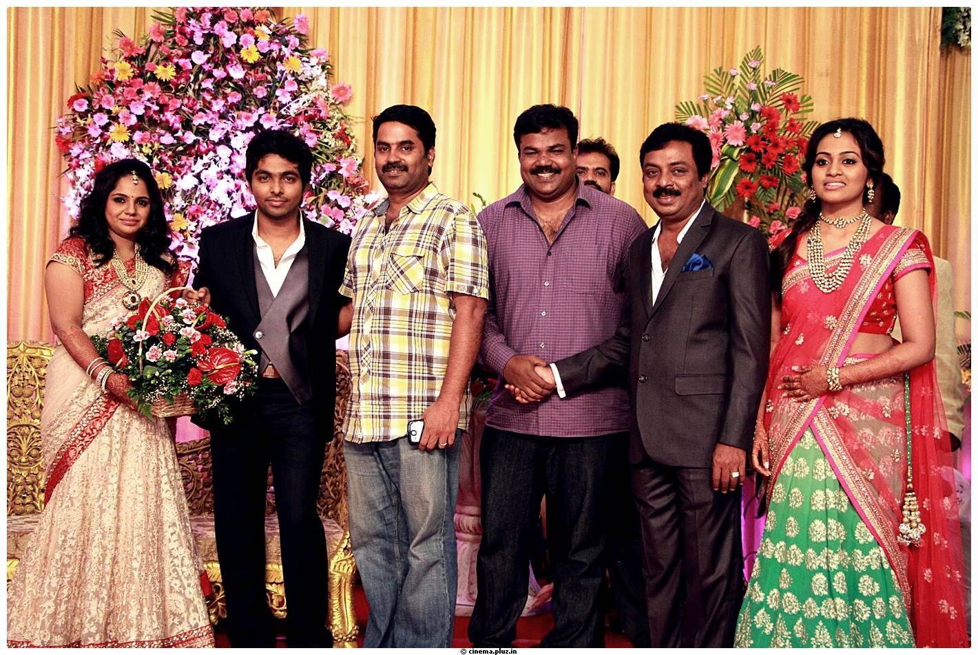 G.V. Prakash Kumar and Saindhavi Wedding Reception Photos | Picture 493945