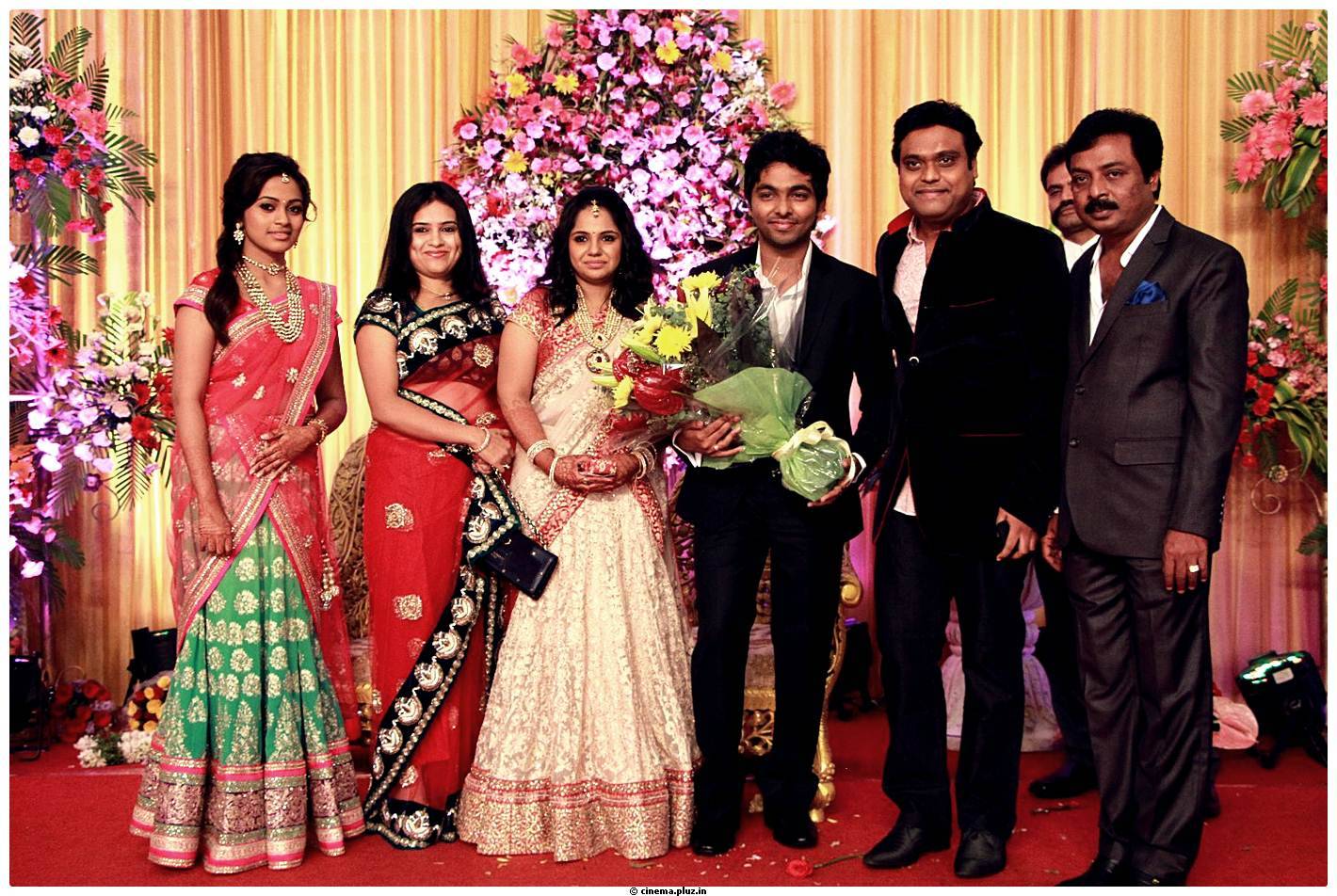 G.V. Prakash Kumar and Saindhavi Wedding Reception Photos | Picture 493946