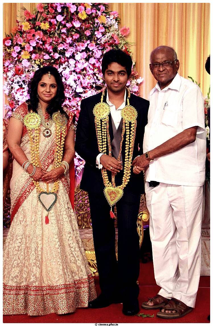 G.V. Prakash Kumar and Saindhavi Wedding Reception Photos | Picture 493948