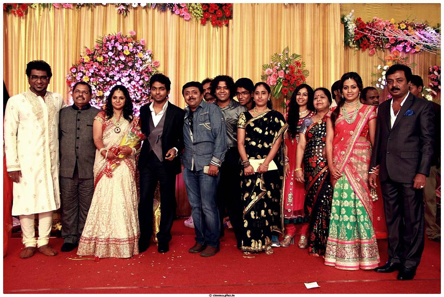 G.V. Prakash Kumar and Saindhavi Wedding Reception Photos | Picture 493951