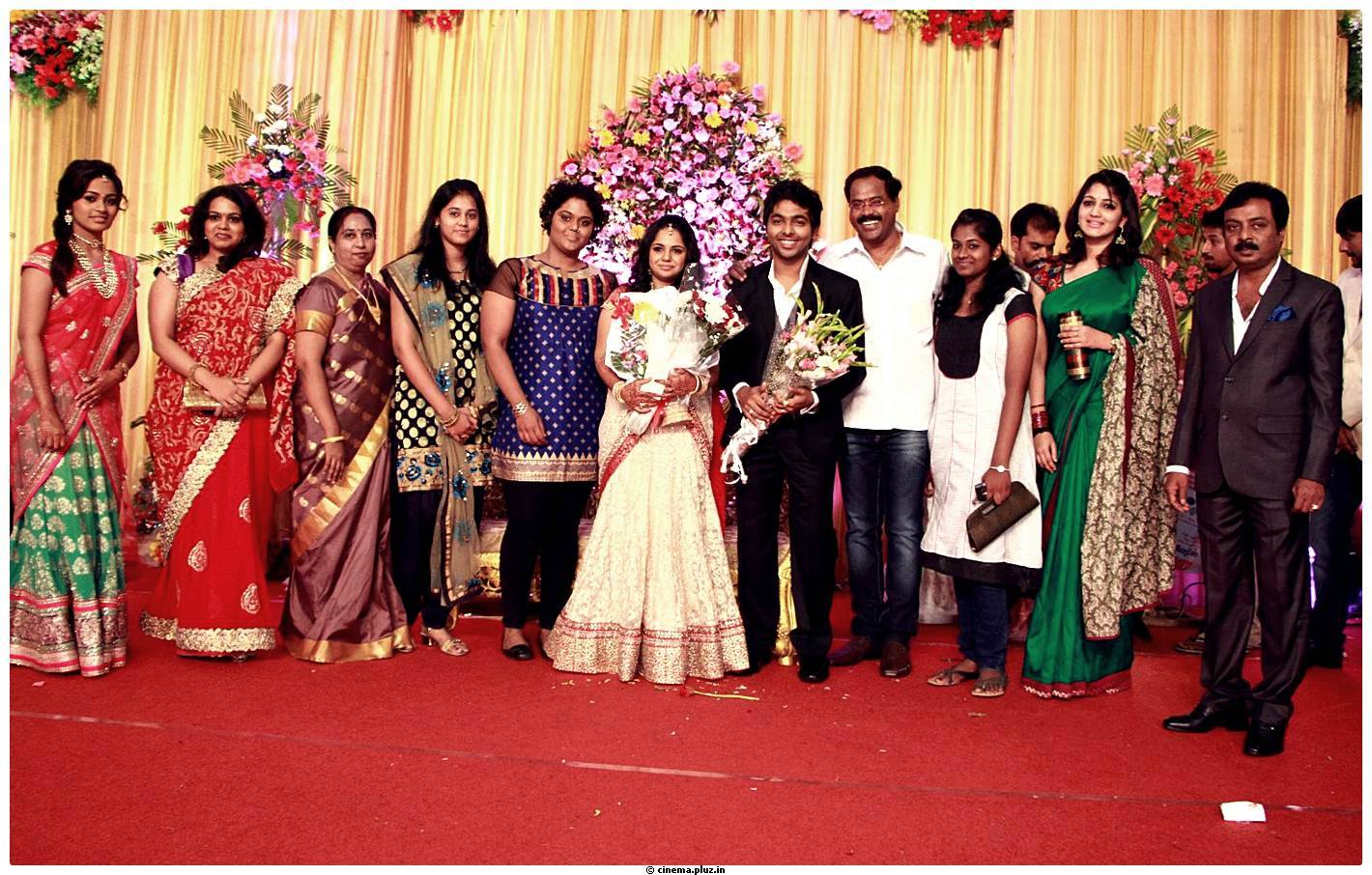 G.V. Prakash Kumar and Saindhavi Wedding Reception Photos | Picture 493959