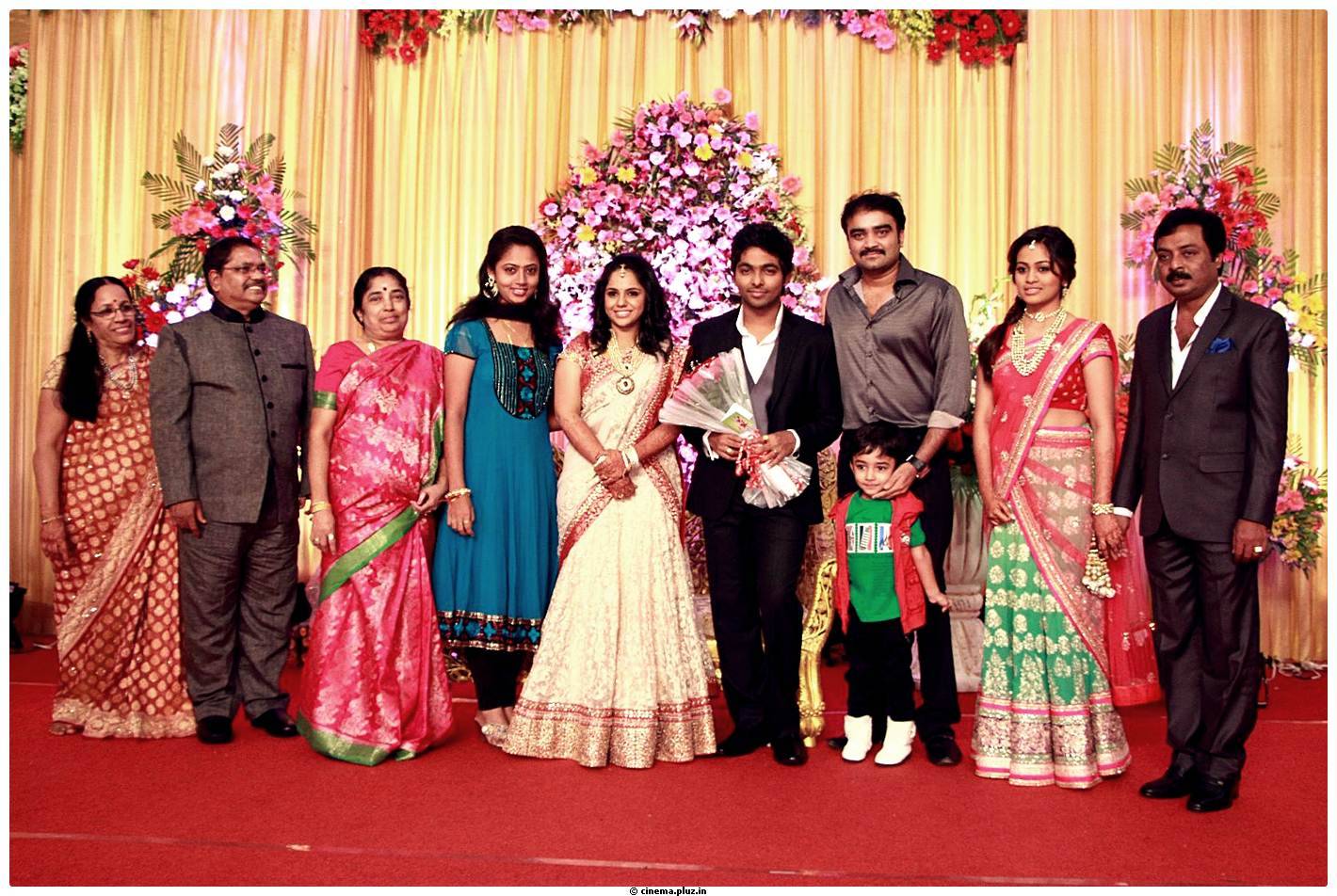 G.V. Prakash Kumar and Saindhavi Wedding Reception Photos | Picture 494015