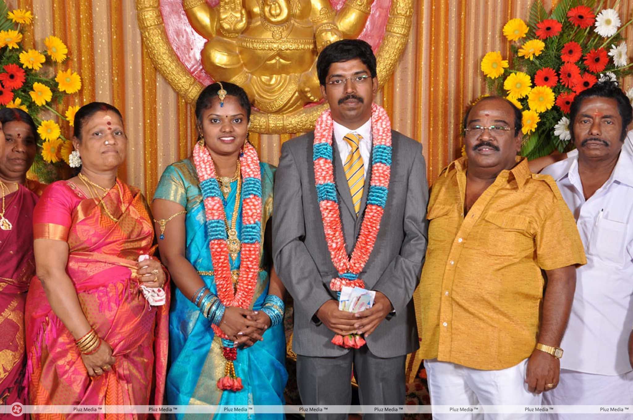 T. P. Gajendran - Kumudam Chitramani Son Wedding Reception Photos | Picture 399804