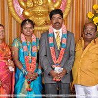 T. P. Gajendran - Kumudam Chitramani Son Wedding Reception Photos