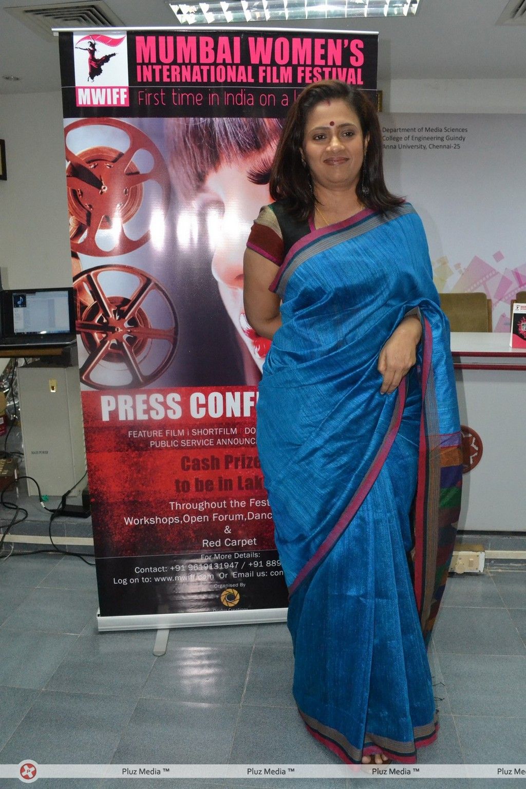 Lakshmi Ramakrishnan - Mumbai's Women Film Festival Press Meet Stills | Picture 400803