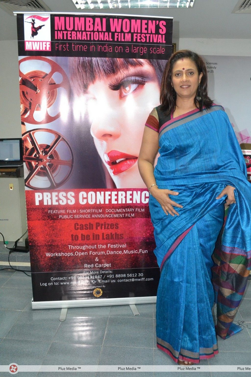 Lakshmi Ramakrishnan - Mumbai's Women Film Festival Press Meet Stills | Picture 400806