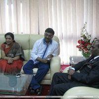 Bhagyaraj Meets Malaysian Minister Stills | Picture 416612