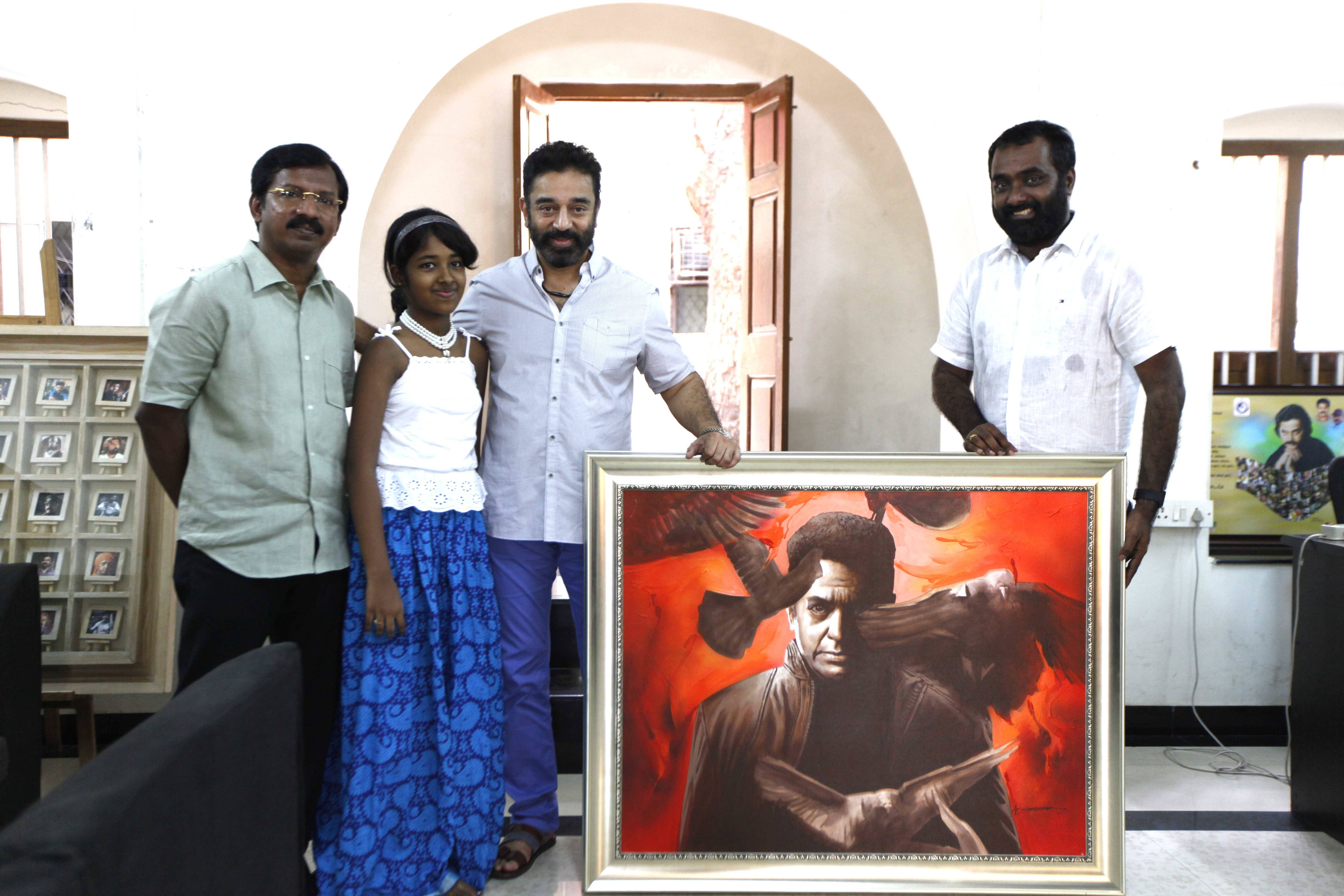 Kamal In Viswaroopam Painting Event Stills | Picture 462823