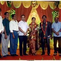 Cinematographer NS.Udhayakumar Wedding Reception Stills