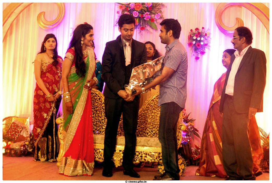 Singer MK Balaji and Priyanka Wedding Reception Stills | Picture 468928