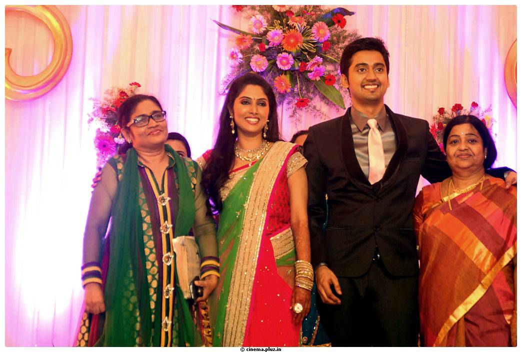 Singer MK Balaji and Priyanka Wedding Reception Stills | Picture 468932