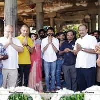 Anegan Movie Pooja at Pondicherry Sivan Temple Stills | Picture 560411