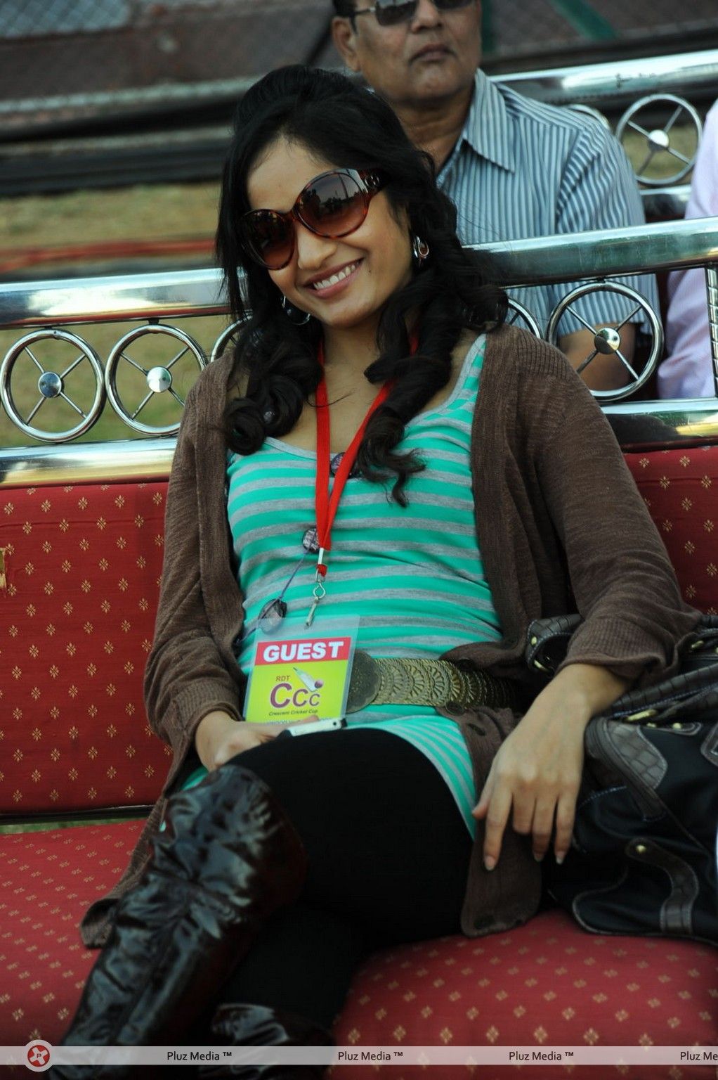 Madhavi Latha - Crescent Cricket Cup 2012 Photos | Picture 347475