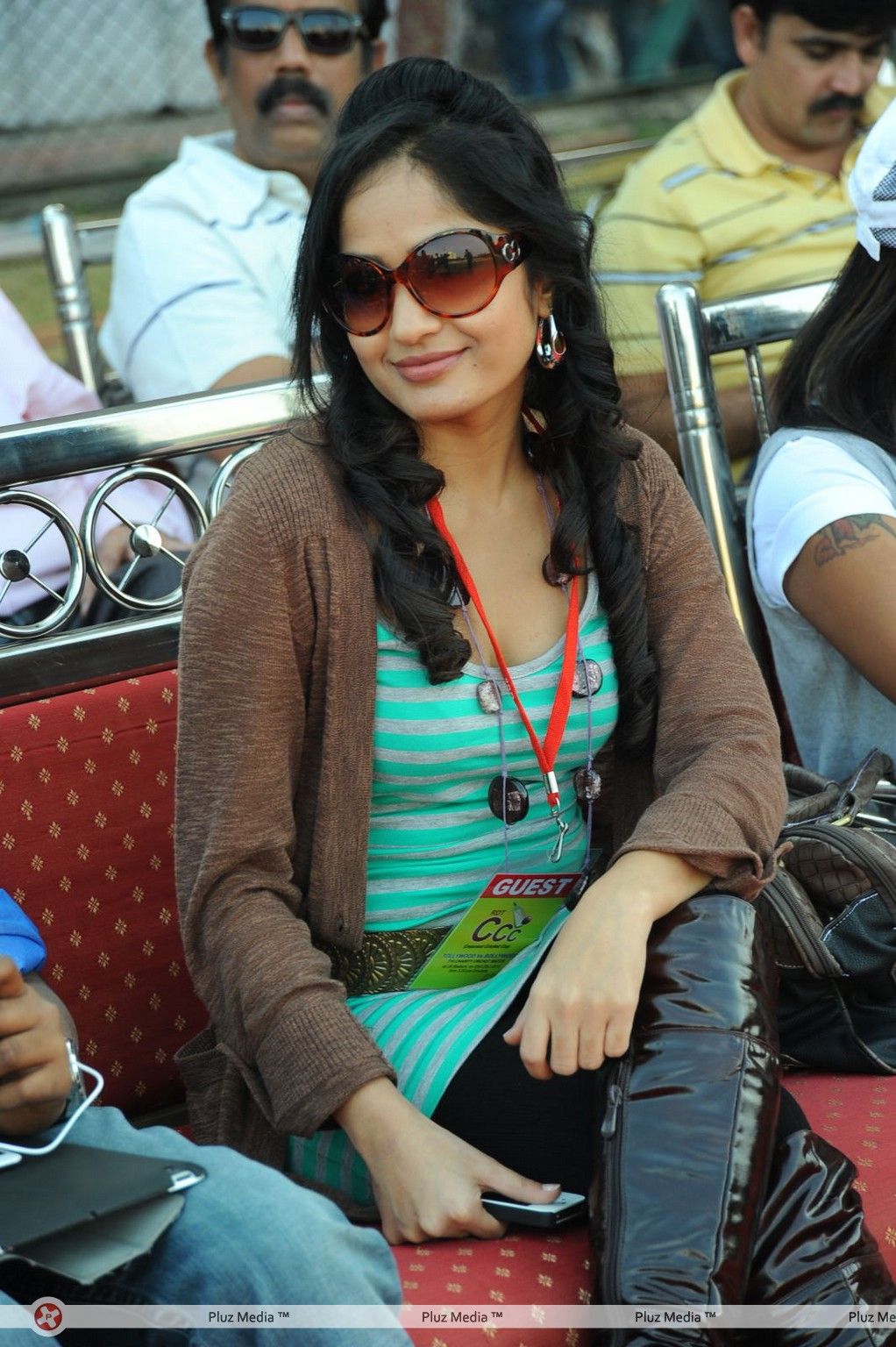 Madhavi Latha - Crescent Cricket Cup 2012 Photos | Picture 347487