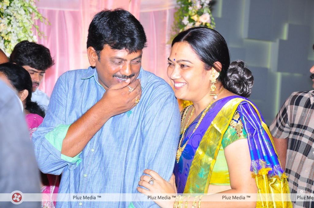 Picture 119106 | Puri Jagannadh daughter pavithra saree ceremony - Pictures