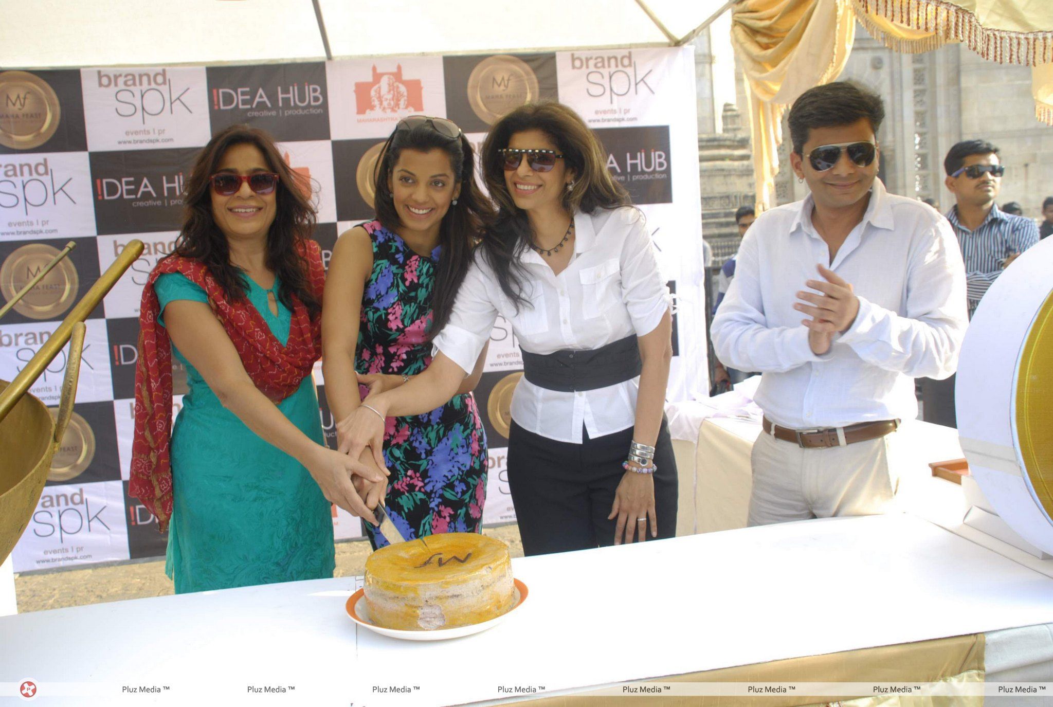 Mugdha Godse at Maha Feast outdoor food festival - Pictures | Picture 140603