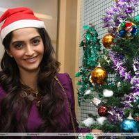 Sonam Kapoor Ahuja - Christmas Theme posing by Sonam Kapoor & Veena Malik - Pictures | Picture 144190