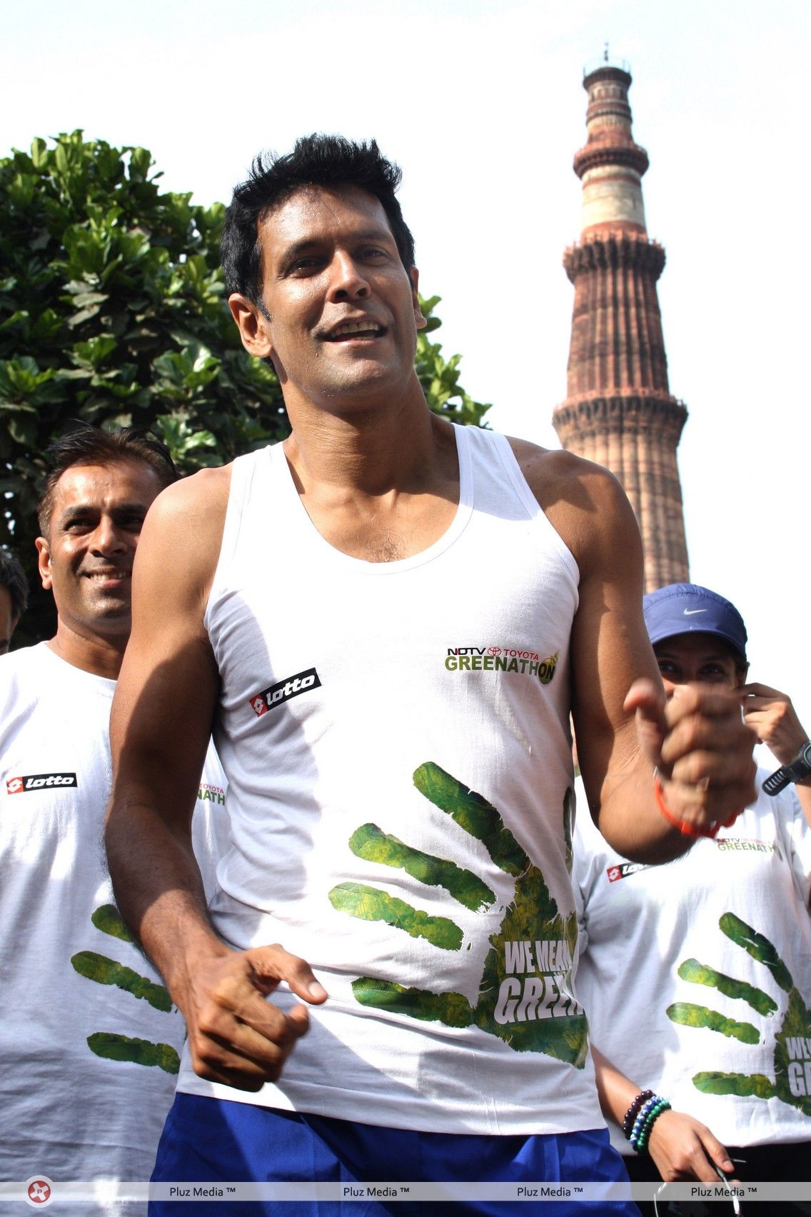 NDTV Green Runner actor Milind Soman starts - Photos | Picture 189787