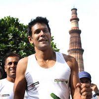 NDTV Green Runner actor Milind Soman starts - Photos | Picture 189787