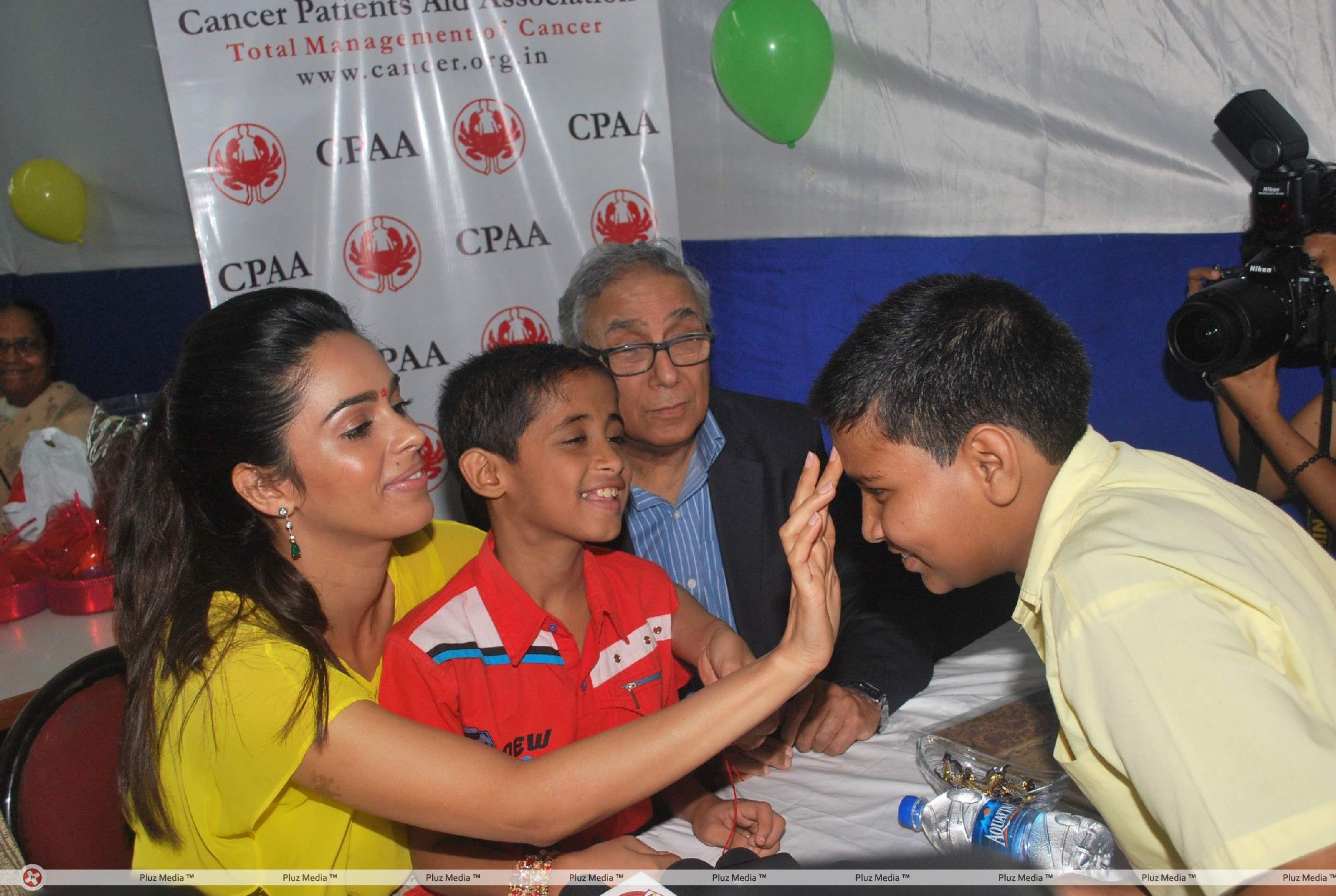 Mallika Sherawat meets CPAA patients photos | Picture 244193