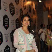 Juhi Chawla - Bollywood Celebs Hot Photos at lakme Fashion week