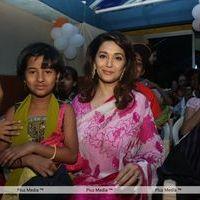 Photos - Madhuri Dixit Nene interacts with Cancer affected children on World Cancer Day