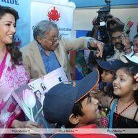 Photos - Madhuri Dixit Nene interacts with Cancer affected children on World Cancer Day | Picture 161863