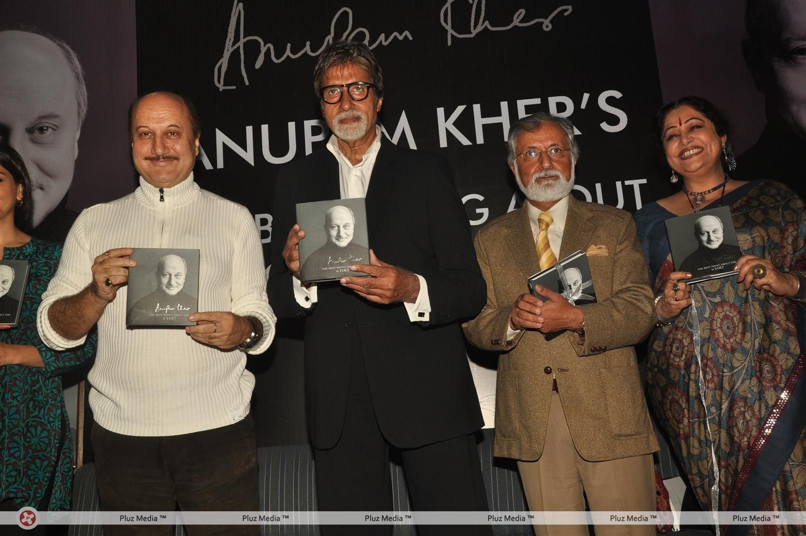 Photos - Amitabh Bachchan launches Anupam Kher's book | Picture 145151