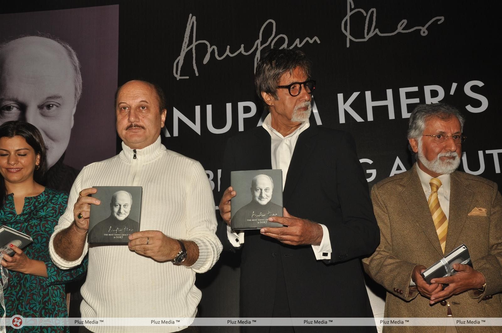 Photos - Amitabh Bachchan launches Anupam Kher's book | Picture 145154