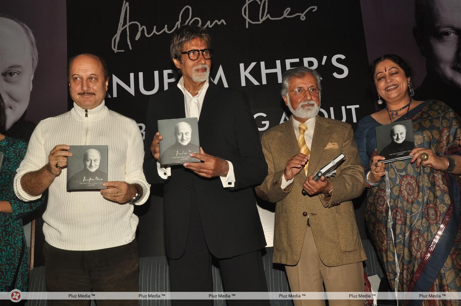 Photos - Amitabh Bachchan launches Anupam Kher's book | Picture 145155
