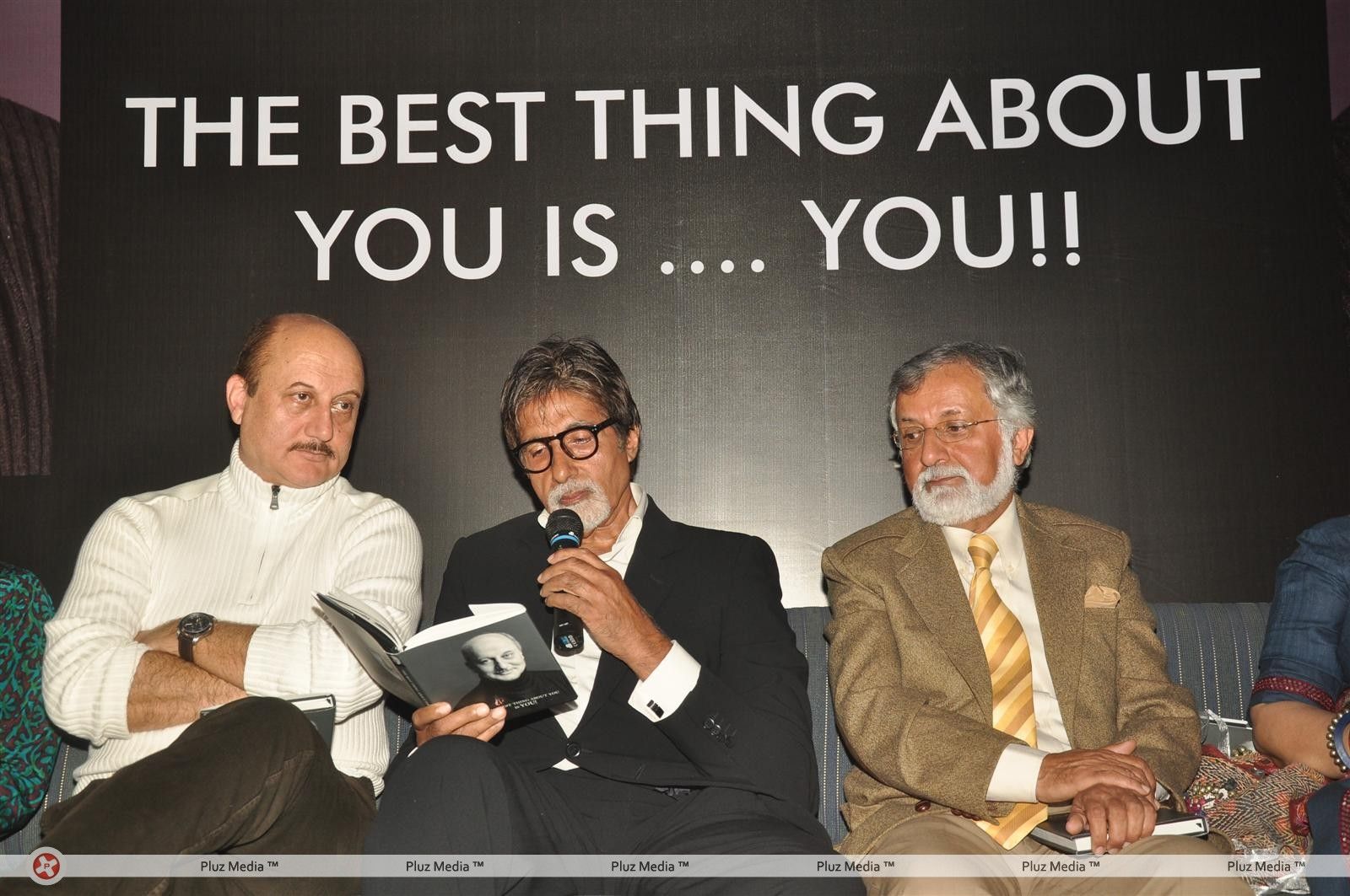Photos - Amitabh Bachchan launches Anupam Kher's book | Picture 145163