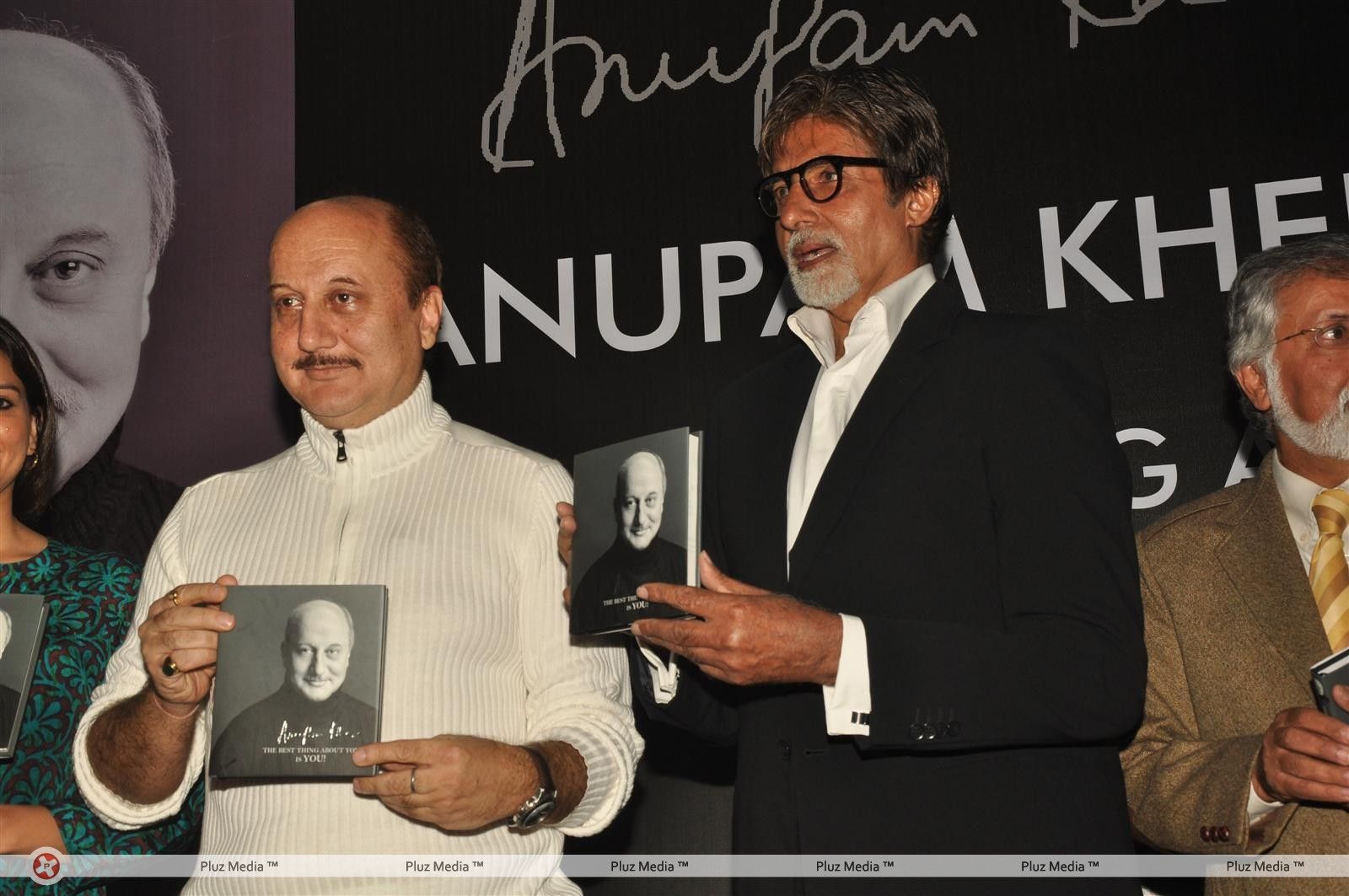 Photos - Amitabh Bachchan launches Anupam Kher's book | Picture 145164
