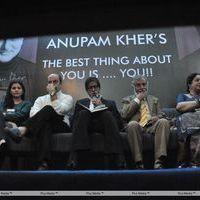 Photos - Amitabh Bachchan launches Anupam Kher's book | Picture 145130