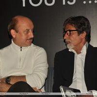 Photos - Amitabh Bachchan launches Anupam Kher's book | Picture 145138