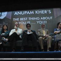 Photos - Amitabh Bachchan launches Anupam Kher's book | Picture 145161