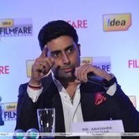 Photos - Abhishek Bachchan at 57th idea Filmfare Awards 2011 press meet