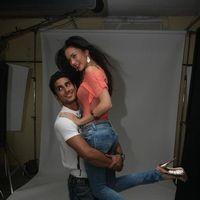 Amy Jackson & Prateik posing at Lawman Jeans ad photo shoot | Picture 154040