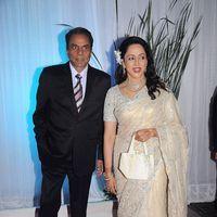 Dharmendra - Esha Deol's wedding reception photos