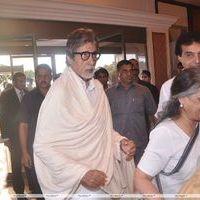 Amitabh Bachchan - Rajesh Khanna's condolence meet photos