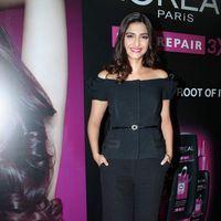 Sonam Kapoor at L'Oreal Anti-Hairfall shampoo launch - Photos