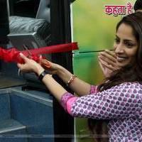 Sangeeta Ghosh - Launch of TV serial Kehta Hai Dil Jee Le Jara Photos | Picture 536104