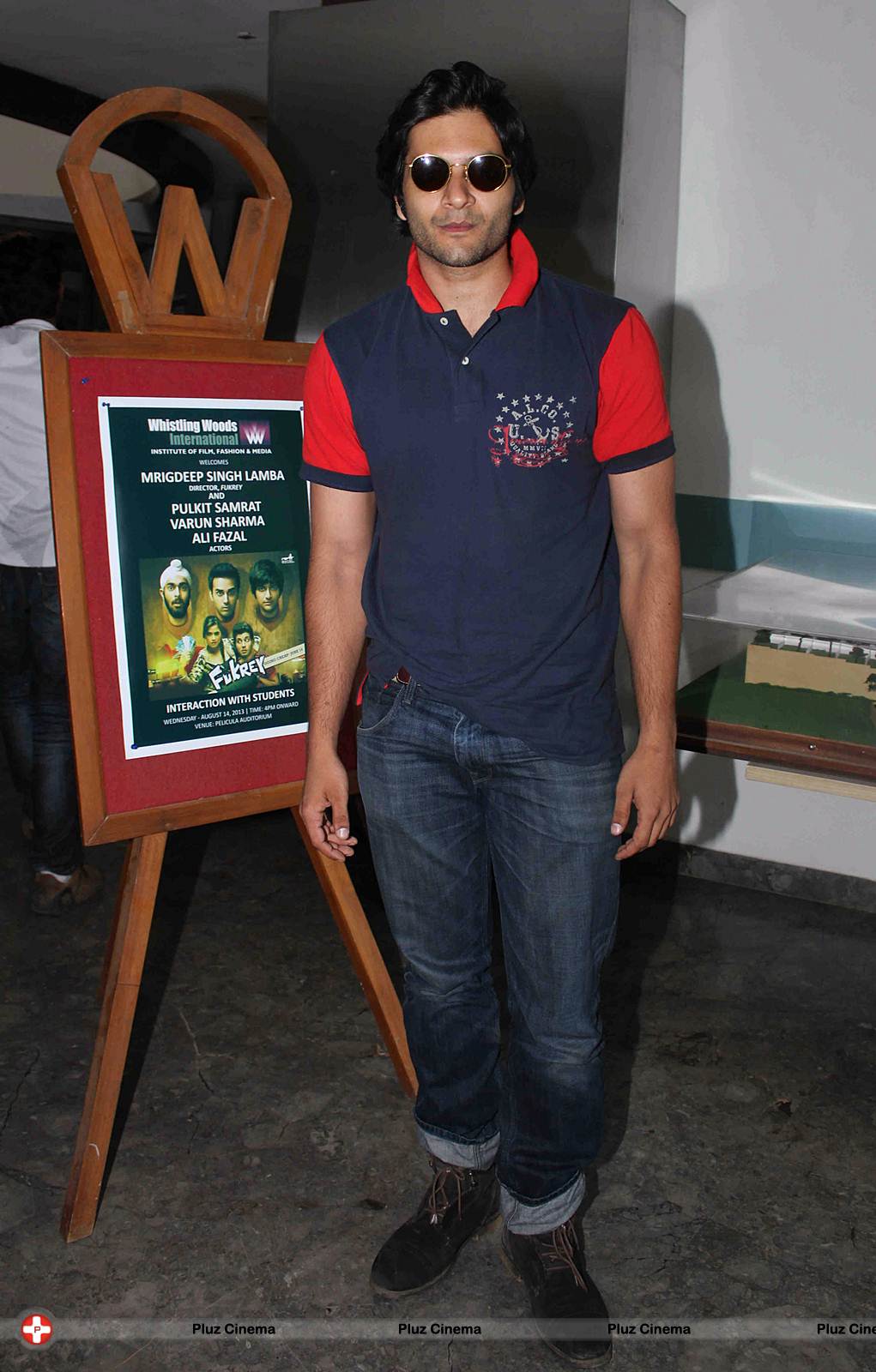 Ali Fazal - Fukrey team interactive session with Whistling Woods students photos | Picture 537248