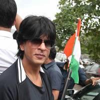 Shahrukh Khan - Shahrukh Khan celebrates 67th Independence Day Photos
