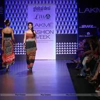 Aditi Rao Hydari during the Lakme Fashion Week Winter Festive 2013 Photos | Picture 551327