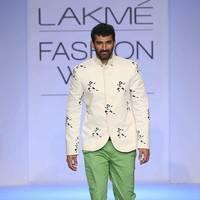 Aditya Roy Kapur during the Lakme Fashion Week Winter Festive 2013 Day 5 Photos | Picture 552122