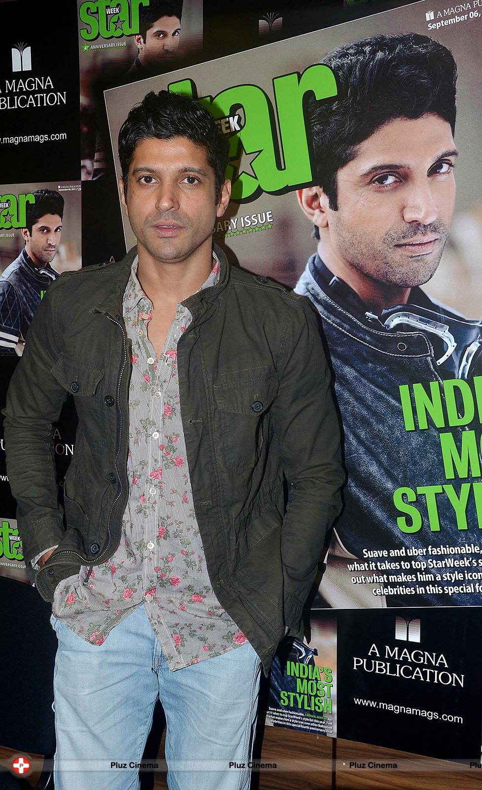 Farhan Akhtar - Unveiling of Star Week 4th anniversary issue Photos | Picture 554841