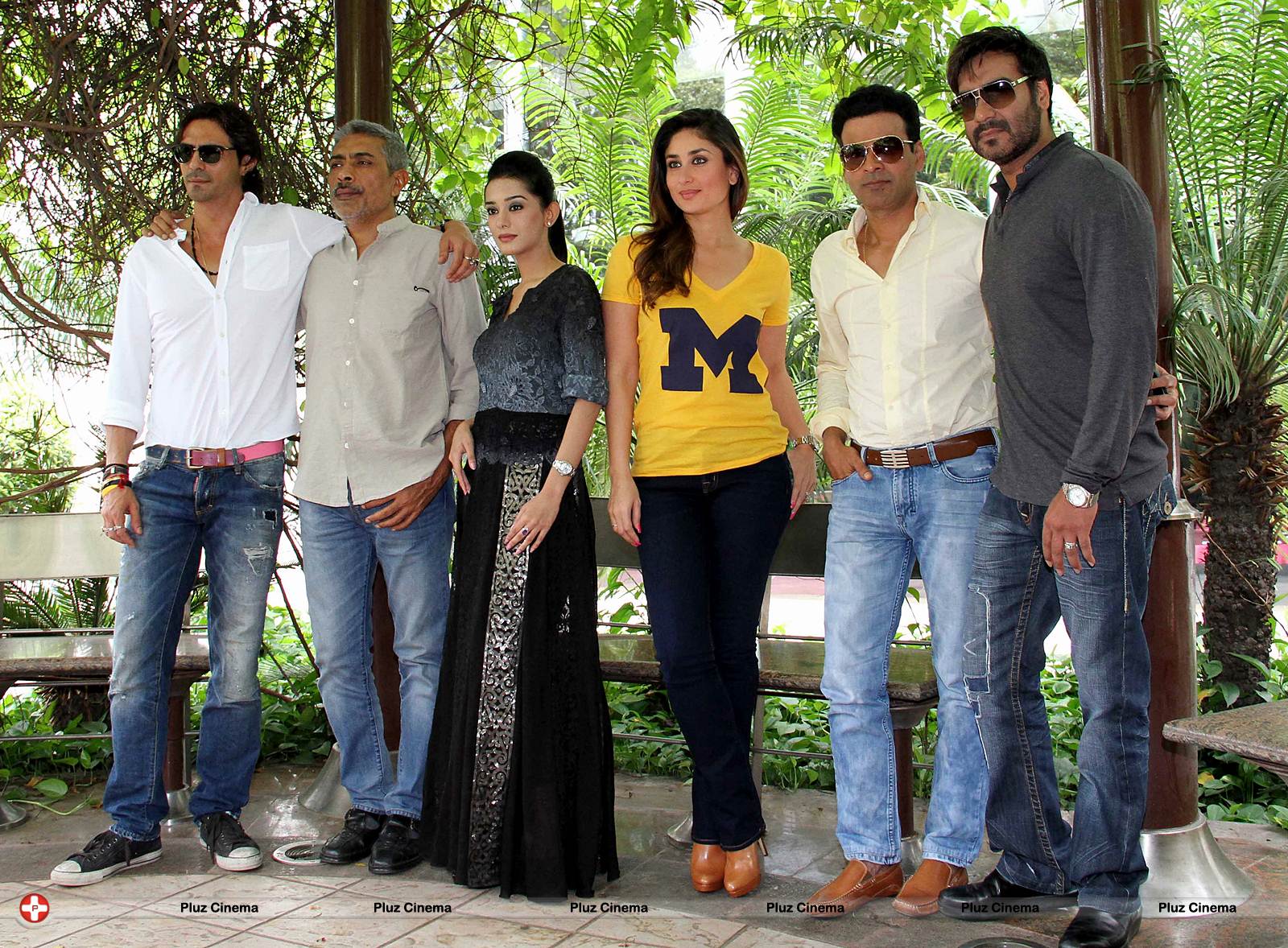 'Satyagraha' team during promotion in New Delhi Photos | Picture 554854