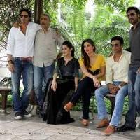 'Satyagraha' team during promotion in New Delhi Photos