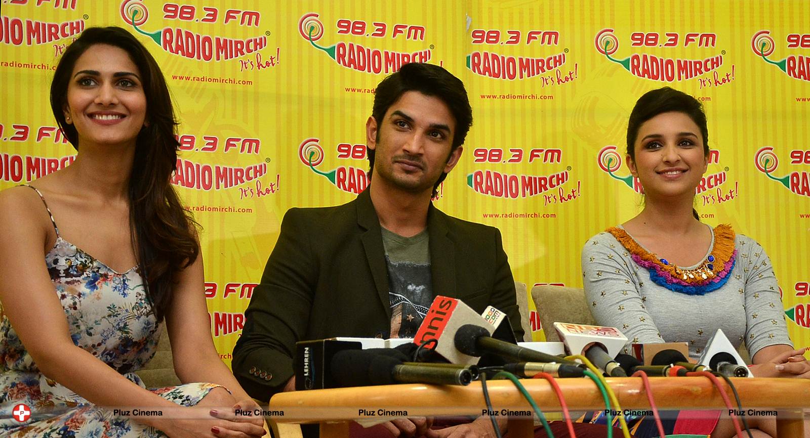 Sushant Singh - Promotion of Shuddh Desi Romance on Radio Mirchi Photos | Picture 560172