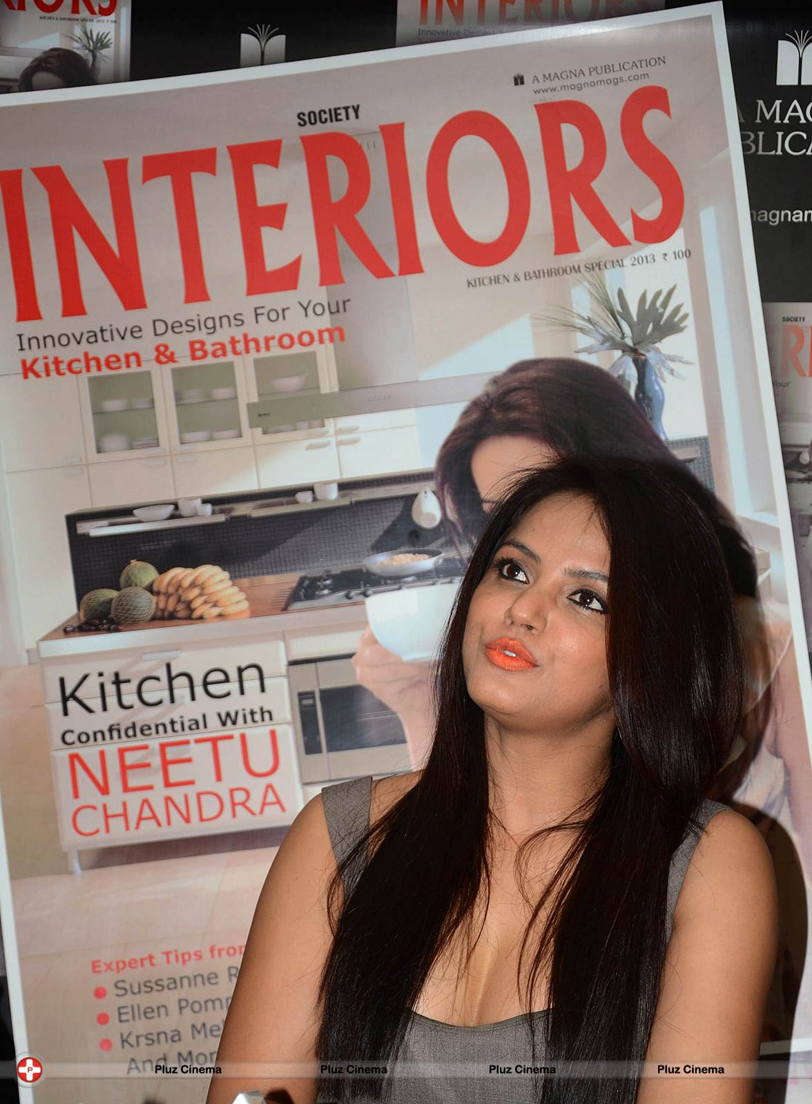 Neetu Chandra - Cover launch of Society Interiors magazine Photos | Picture 561903